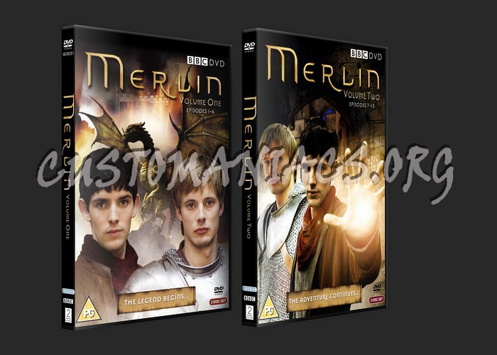 Merlin Series 1 dvd cover