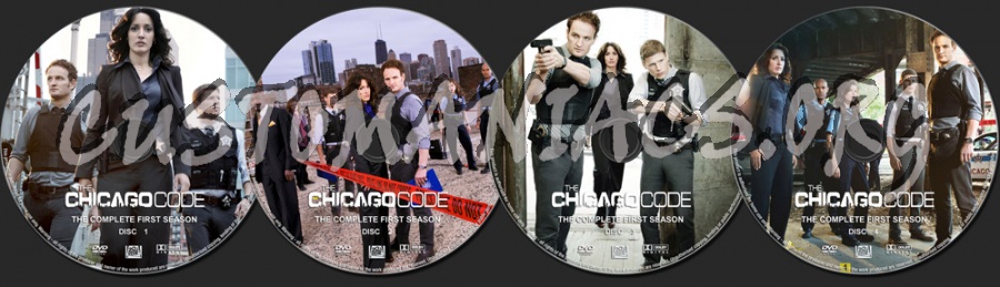 The Chicago Code Season 1 dvd label