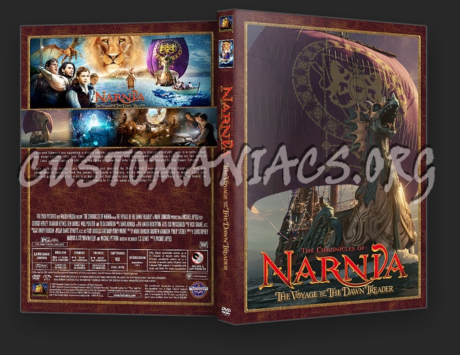 Chronicles Of Narnia: The Voyage of the Dawn Treader dvd cover