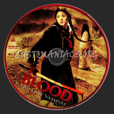 Blood: The Last Vampire blu-ray label