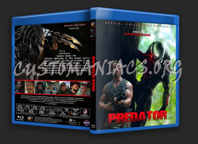 Predator blu-ray cover