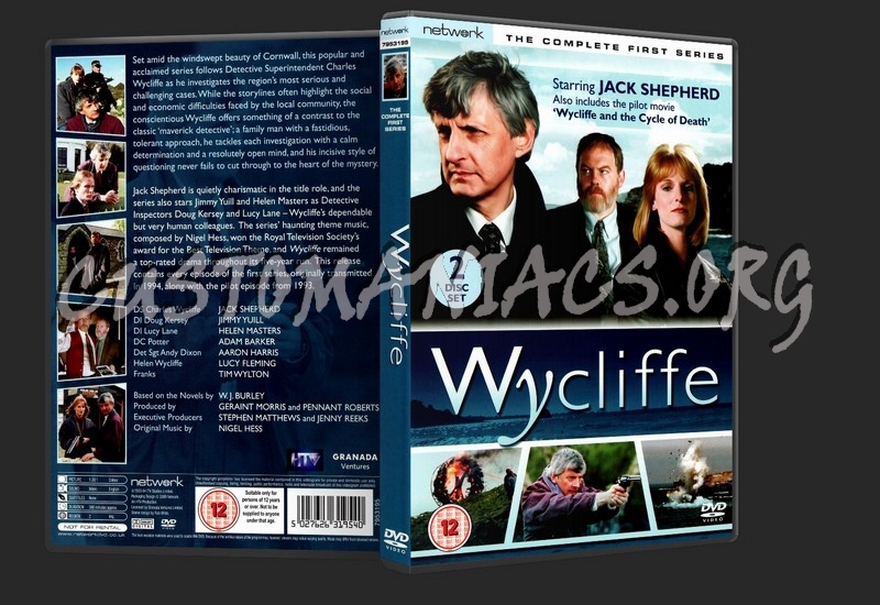 Wycliffe: Series 1 dvd cover