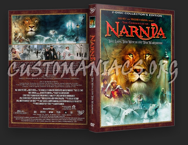 The Chronicles Of Narnia: The Lion The Witch And The Wardrobe dvd cover