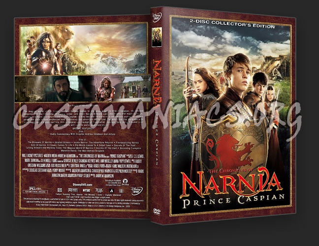 The Chronicles Of Narnia: Prince Caspian dvd cover