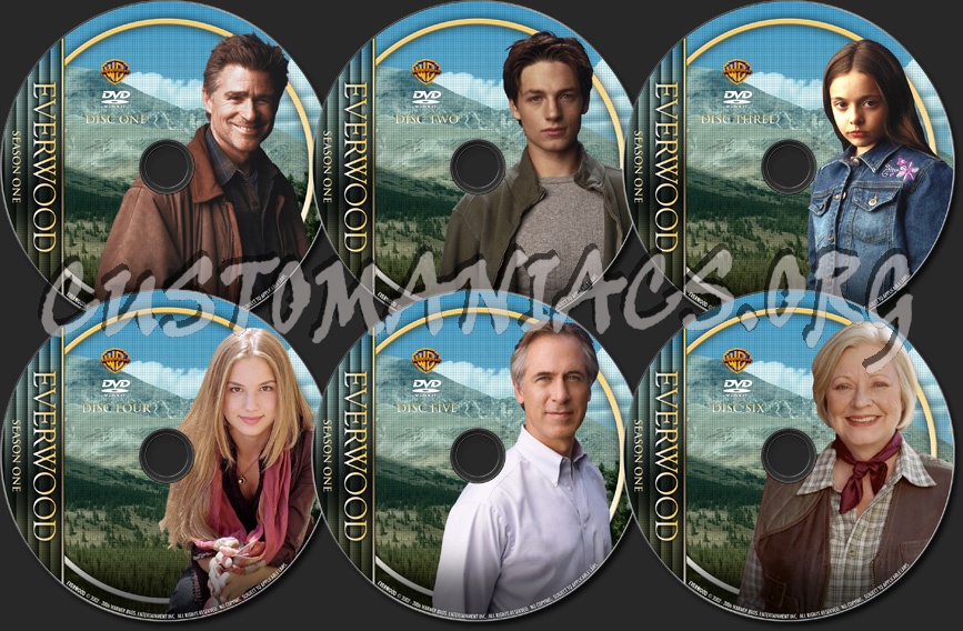 Everwood - Season One - TV Collection dvd label