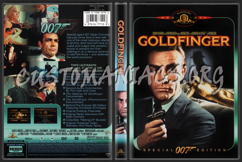 Goldfinger dvd cover