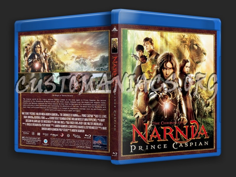 The Chronicles Of Narnia: Prince Caspian blu-ray cover