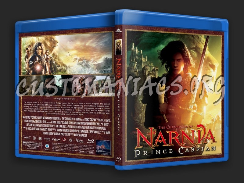 The Chronicles Of Narnia: Prince Caspian blu-ray cover