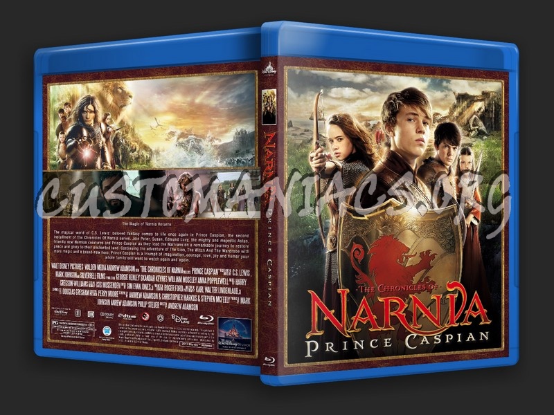 The Chronicles Of Narnia: Prince Caspian blu-ray cover