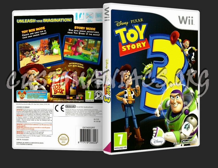 Toy Story 3 dvd cover