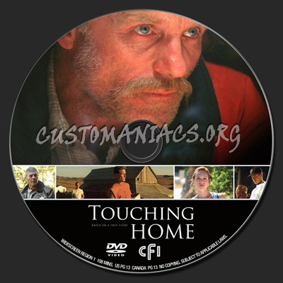 Touching Home dvd label