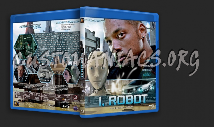 I Robot blu-ray cover