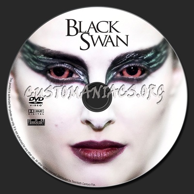 Black Swan dvd label