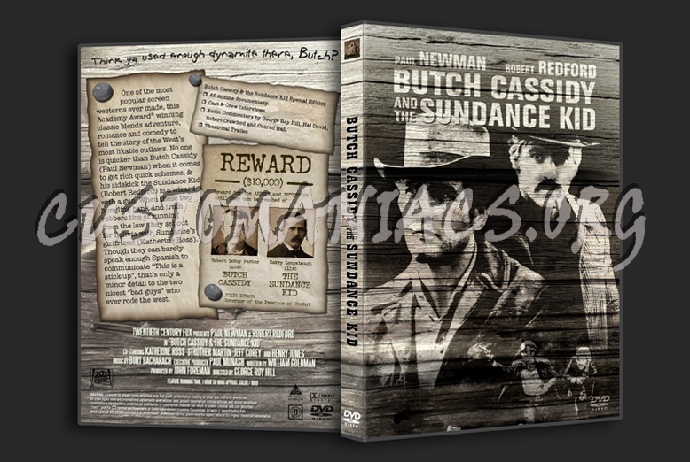 Butch Cassidy And The Sundance Kid dvd cover