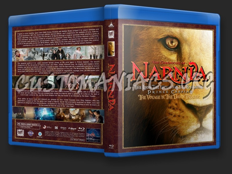 Chronicles Of Narnia Collection blu-ray cover