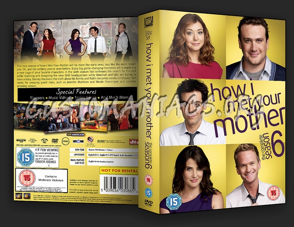 How I Met Your Mother Season 6 dvd cover