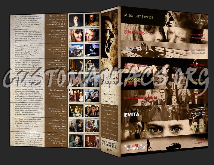 Alan Parker - The Ultimate DVD Collection dvd cover