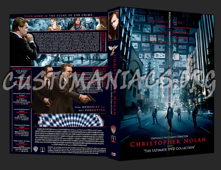 Christopher Nolan - The Ultimate DVD Collection dvd cover