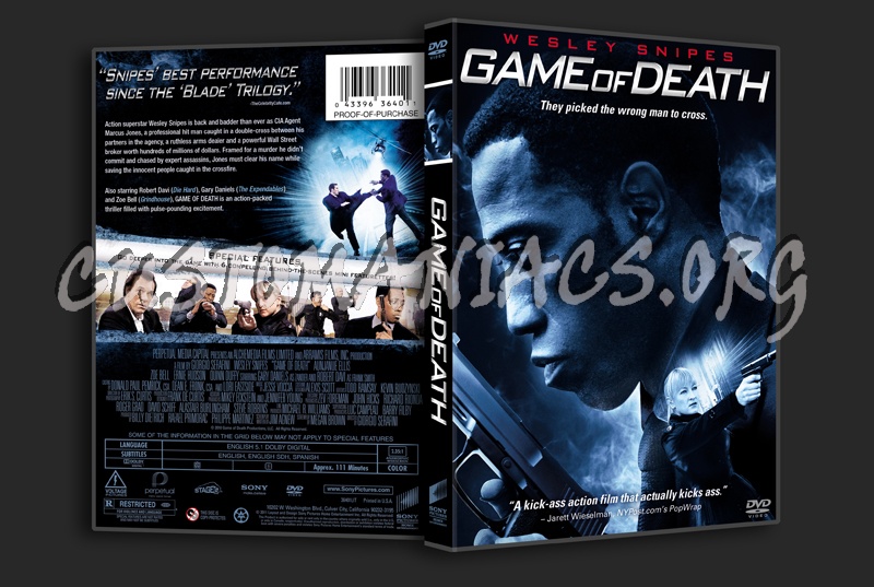 Game of Death dvd cover