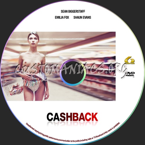 CashBack dvd label