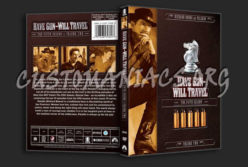 Have Gun-Will Travel Season 5 Volume 2 dvd cover