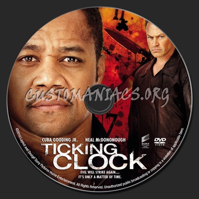 Ticking Clock dvd label