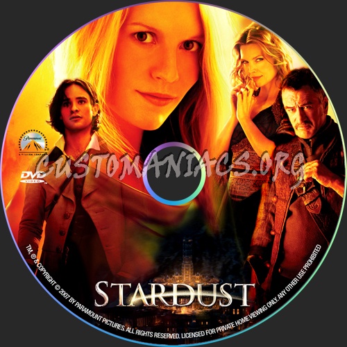 Stardust dvd label