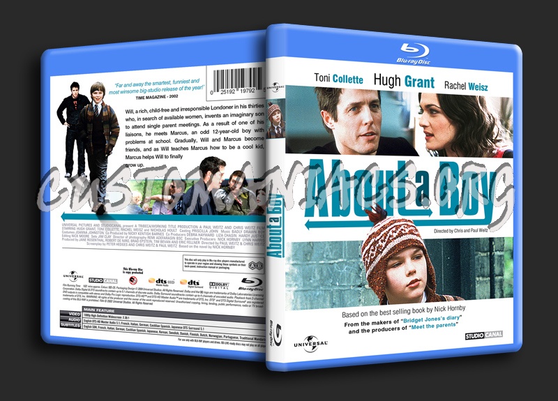 About A Boy blu-ray cover