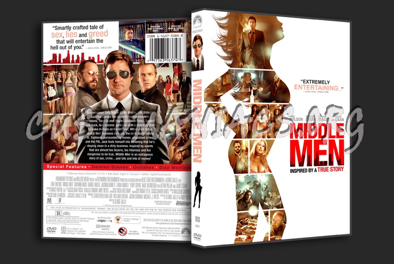 Middle Men dvd cover