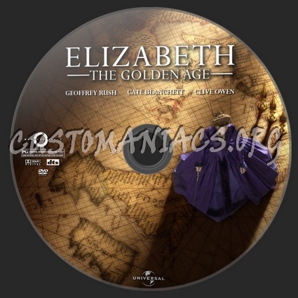 ELIZABETH: The Golden Age dvd label