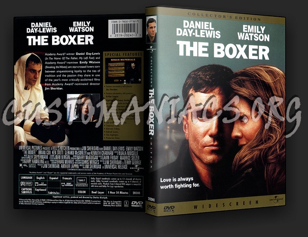 The Boxer dvd cover