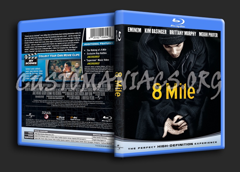 8 Mile blu-ray cover