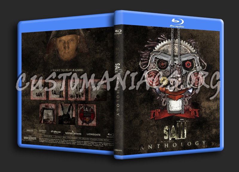 Saw Anthology blu-ray cover