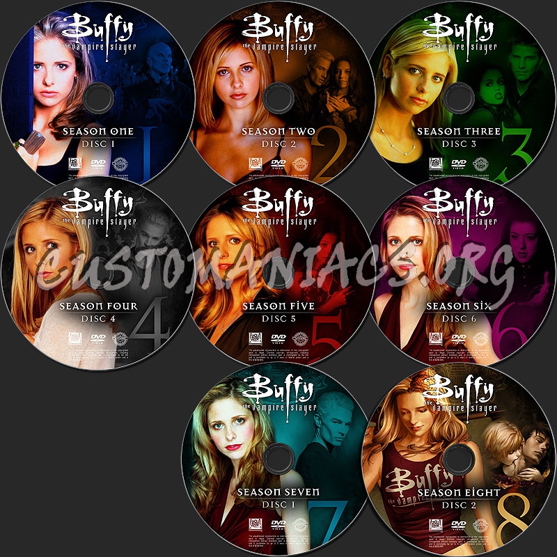 Buffy the Vampire Slayer - Complete Collection dvd label