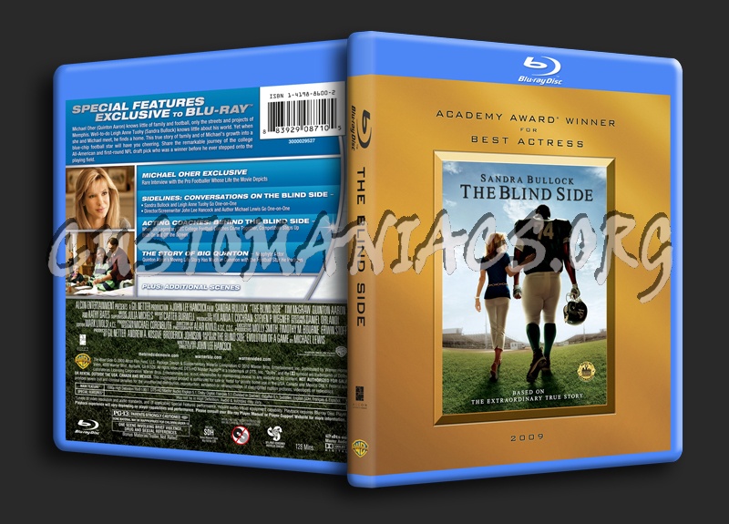 The Blind Side blu-ray cover