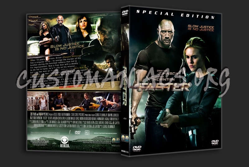 Faster dvd cover