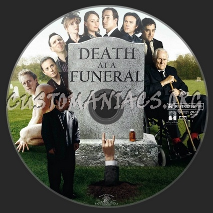 Death At A Funeral dvd label