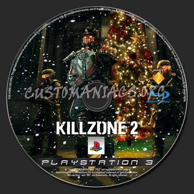 Killzone 2 dvd label