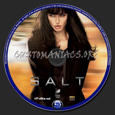 Salt blu-ray label