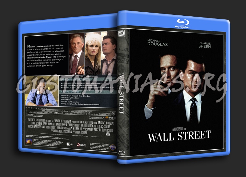 Wall Street blu-ray cover