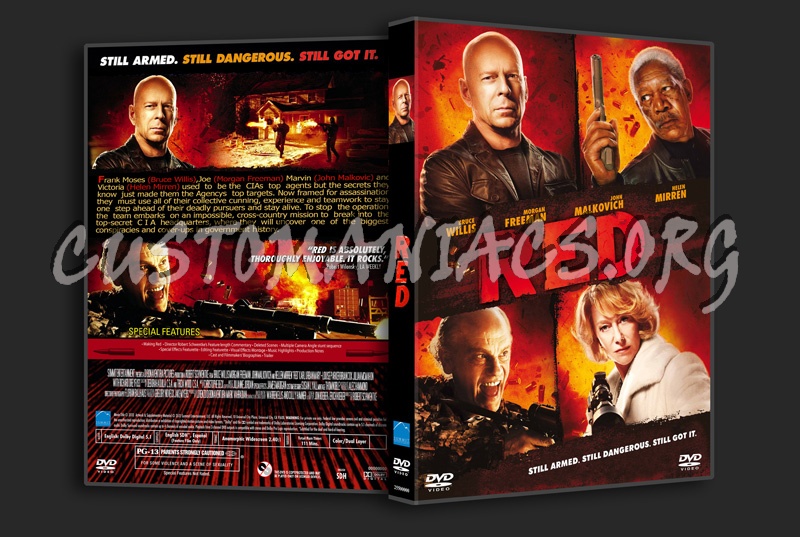 Red dvd cover