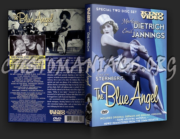 The Blue Angel dvd cover