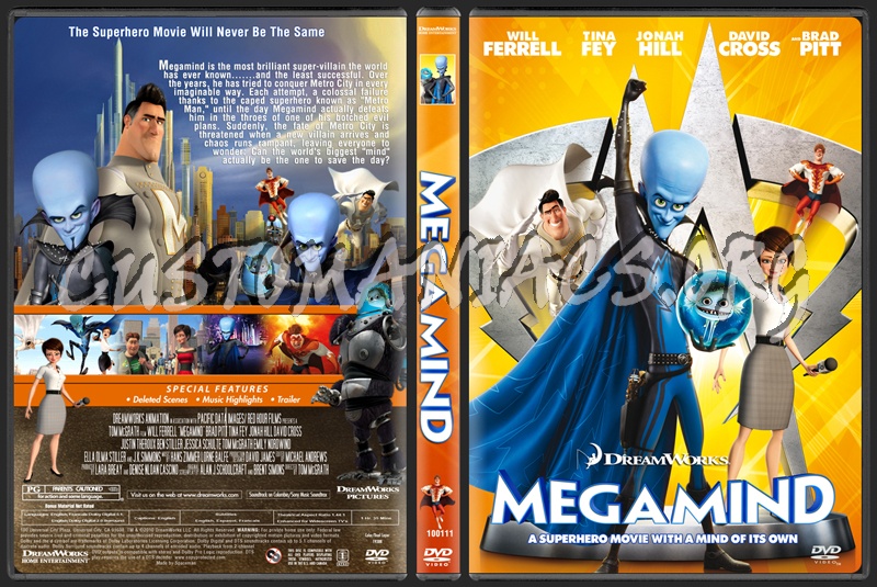 Megamind dvd cover