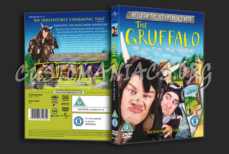 The Gruffalo dvd cover