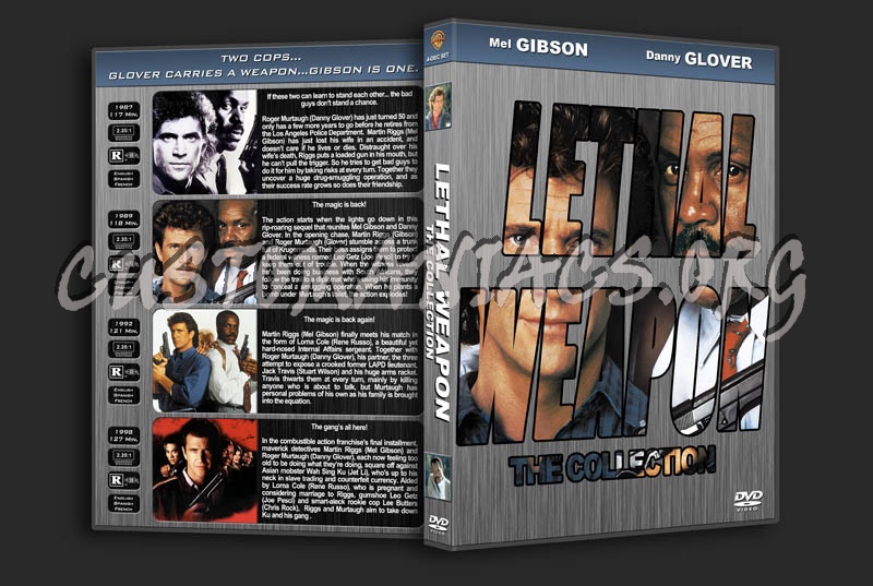 Lethal Weapon Collection dvd cover