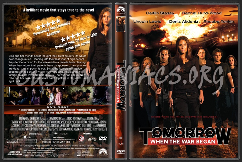 Tomorrow When the War Began dvd cover