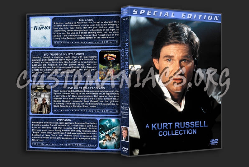 A Kurt Russell Collection dvd cover