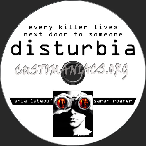 Disturbia dvd label
