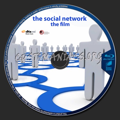The Social Network blu-ray label