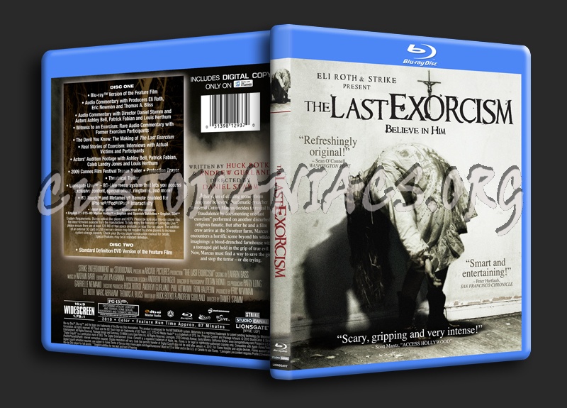 The Last Exorcism blu-ray cover